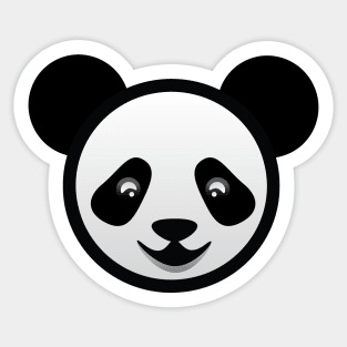 Happy Panda Sticker